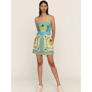 Alemais La Musica Mini Dress Print Size AU 6